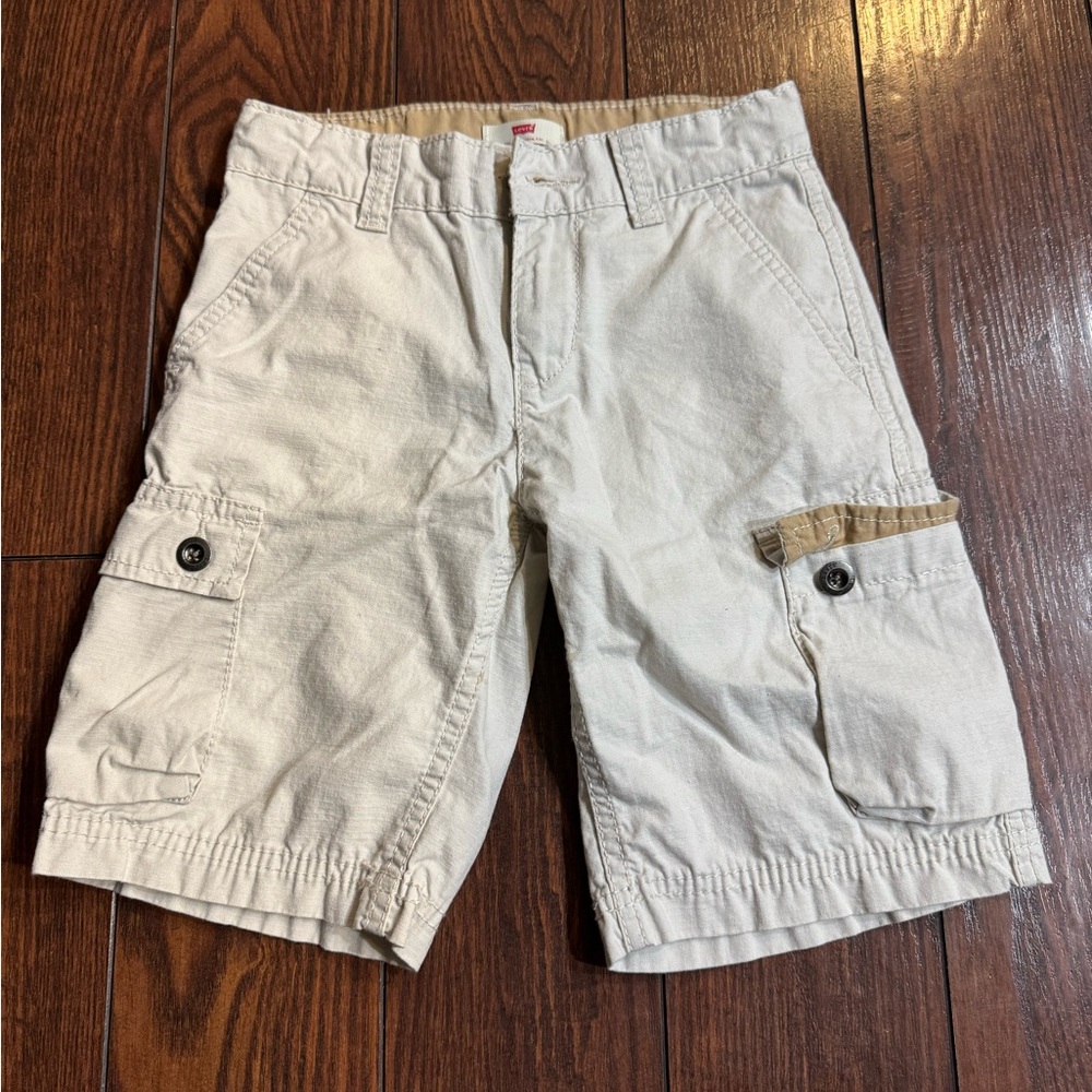 Levi's Tan Cargo Shorts Relaxed Fit